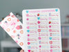 Valentine Countdown Planner Stickers by Paper & Glam