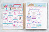 Glam January Digital Planner Stickers - Paper & Glam