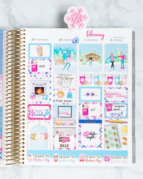 Glam January Planner Kit – Paper &amp; Glam | Planners, Stickers ...